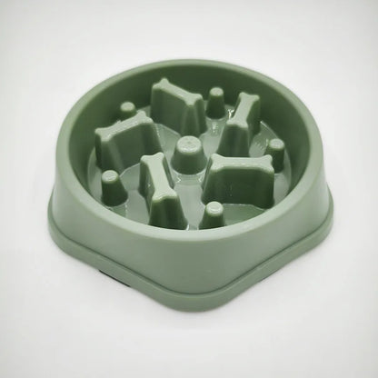 Anti-Slip Anti-Choking Slow Feeder Bowl for Large Dogs - Anti-Tip Pet Food Bowl for Golden Retriever