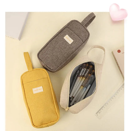 Large Capacity Pencil Case School Supplies Pen Case Estuches Escolar Pencilcase Kalemlik Trousse Kawaii Stationery pencil pouch