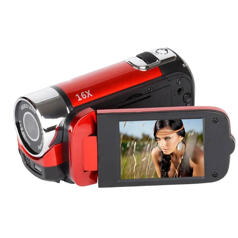 Digital Camera for Photography and Video Recording Autofocus 4X Digital Zoom Camcorder Portable Recorder 16MP Interpolation