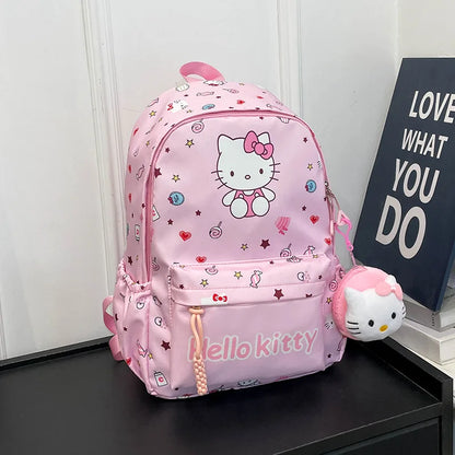 New style trendy student schoolbag cartoon print cute large capacity backpack fashionable middle school student backpack