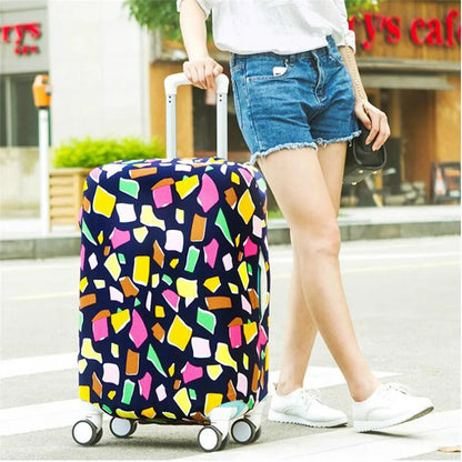 Travel Luggage Suitcase Protective Cover Trolley Case Travel Luggage Dust Cover Travel Accessories Packing Organizer Multi Color
