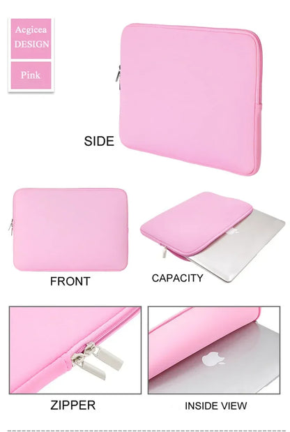 Laptop Bag 11 12 13 15 15.6 Inch Laptop Case Soft Bag Office Travel Business For Xiaomi Lenovo Hp Dell Computer Case Macbook Air