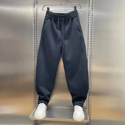 Outdoor Joggers Sweatpants Solid Color Casual Trousers High Quality Cotton Men's Brand Pants