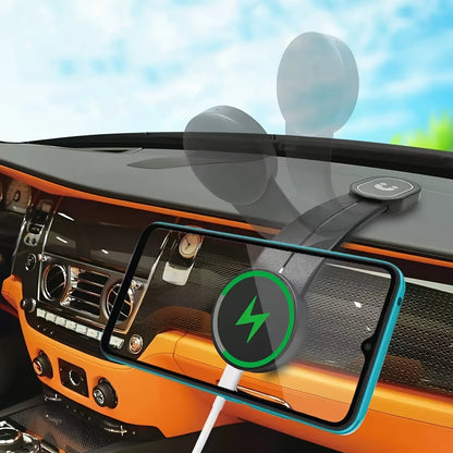 2025 New Release Magnetic Car Phone Mount – Universal Car Phone Holder for iPhone & Android, Includes 2 Metal Plates