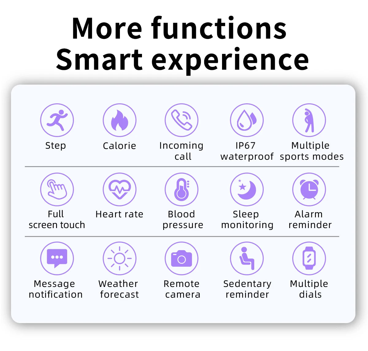 Fashion Men's Smart Watch Full Touch Screen Sports Fitness Tracker IP68 Waterproof Bluetooth Smartwatch for Men Women Smartphone