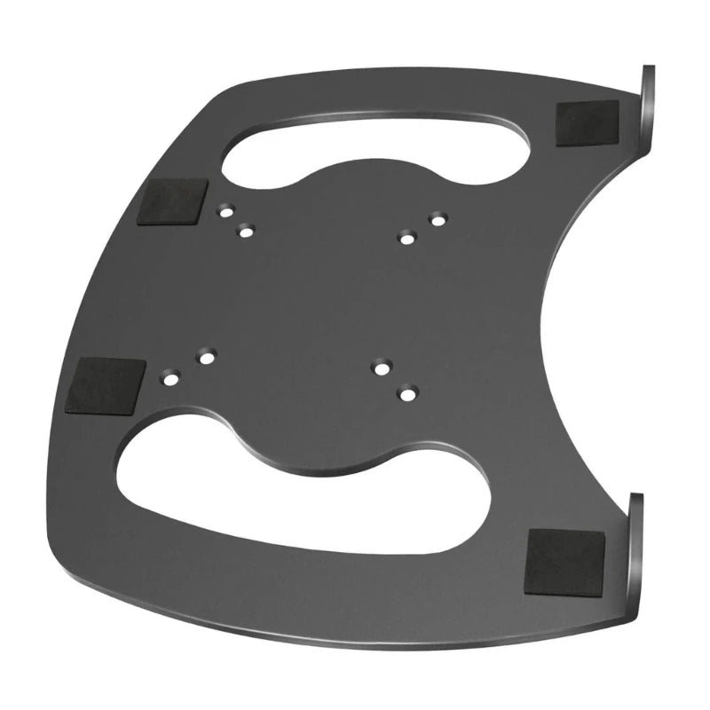 100x100mm Laptop VESA Mount Tray, Vented Notebook Tray,Laptop Holder Arm Mount Attachment,Laptop Tray Clamp for Monitor