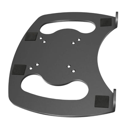 100x100mm Laptop VESA Mount Tray, Vented Notebook Tray,Laptop Holder Arm Mount Attachment,Laptop Tray Clamp for Monitor