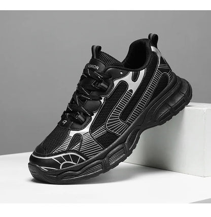 Sneakers Women Trends  Platform Shoes Lightweight Outdoor Sports Shoes Breathable Running Shoes Lace Up Casual