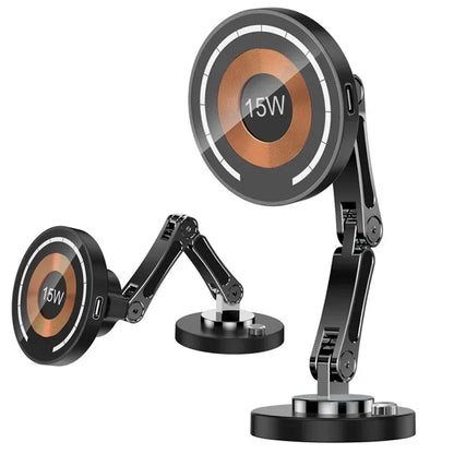 Magnetic Wireless Car Charger Phone Fast Car Charing Air Vent Mount Station For Iphone 15 14 13 12 Pro Max Magnet Phone Holder