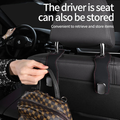 Car Hooks - Rear Seat Back Hooks for Vehicle Storage of Small Items