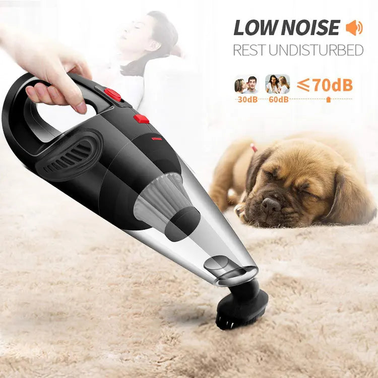 Cordless Handheld Vacuum Small Car Vacuum Cleaner Portable Wireless Hand Vacuum for Car Home Office Pet Hair Wet & Dry Cleaning