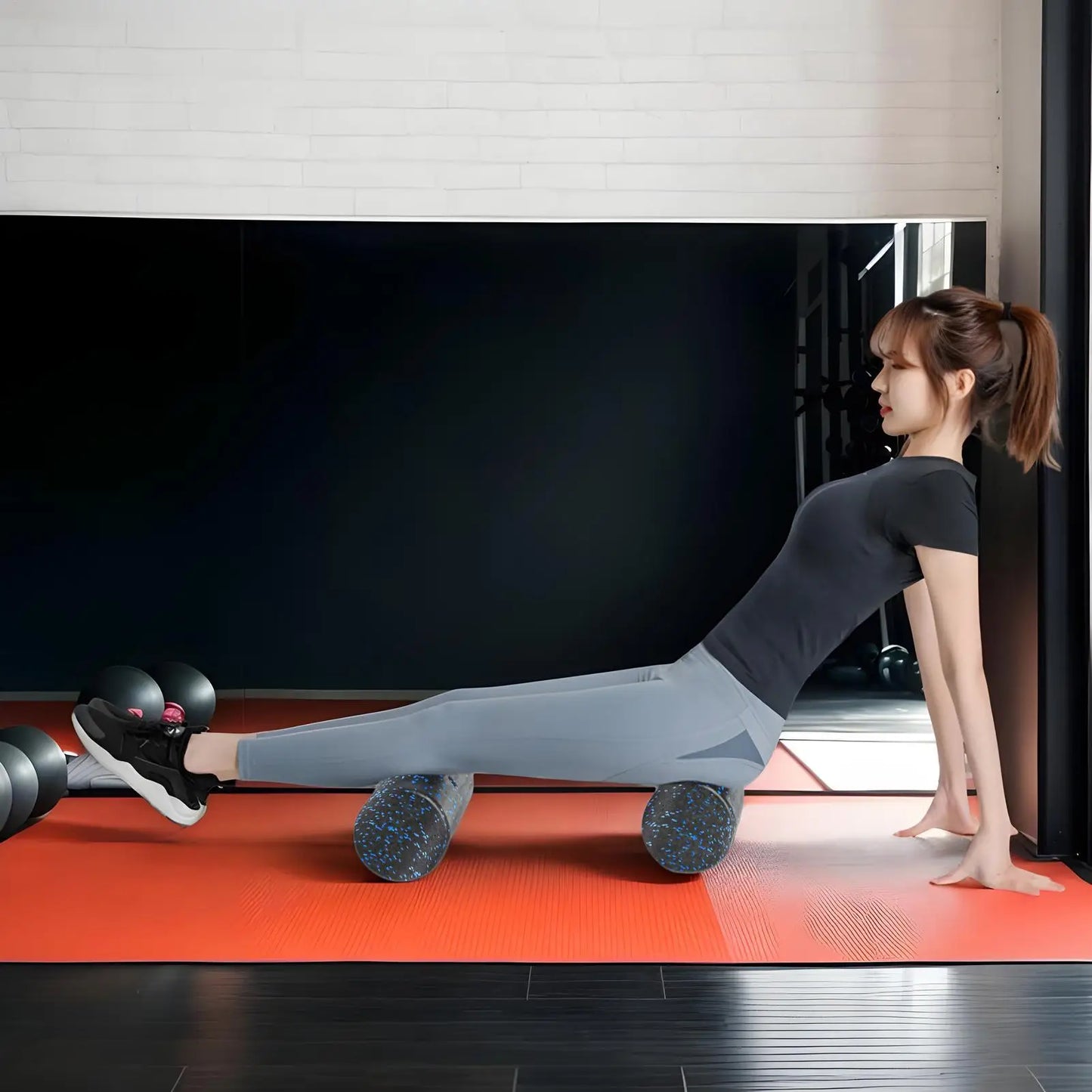 EPP Foam Roller 45cm Muscle Massage Roller Yoga Roll Full Body Massage Tool Roll De Pilates Foam Roller Fitness Equipment