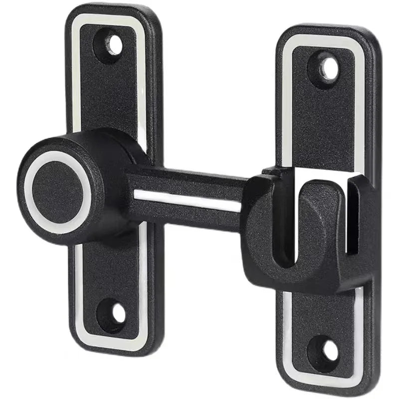 Dual Purpose Door Latch Sliding Door Lock With Luminous Door Buckle Door Buckle Free-punch Interior Door Metal Bolts