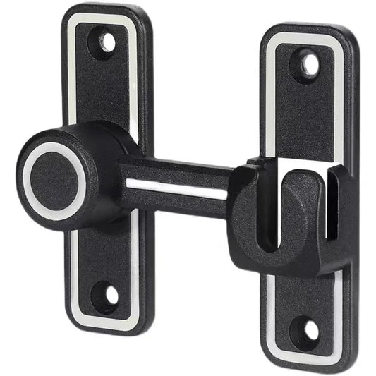 Dual Purpose Door Latch Sliding Door Lock With Luminous Door Buckle Door Buckle Free-punch Interior Door Metal Bolts