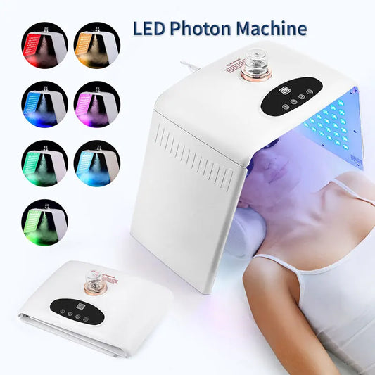 Electric Photon Facial Beauty Machine Nano Spray Hydration Skin Rejuvenation Body Care Tool