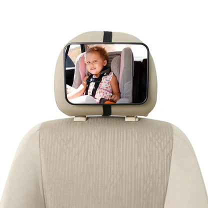 Car Baby Rearview Mirror Baby Rear View Seat Mirror Monitor Child Kids Adjustable Rear Seat Mirror Infant Rear Facing Mirrors