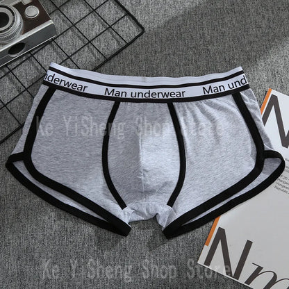 Men's Sports Boxing Shorts Underwear S M L XL Breathable Fitness Sports Men's boxers underwear Boxers Comfortable