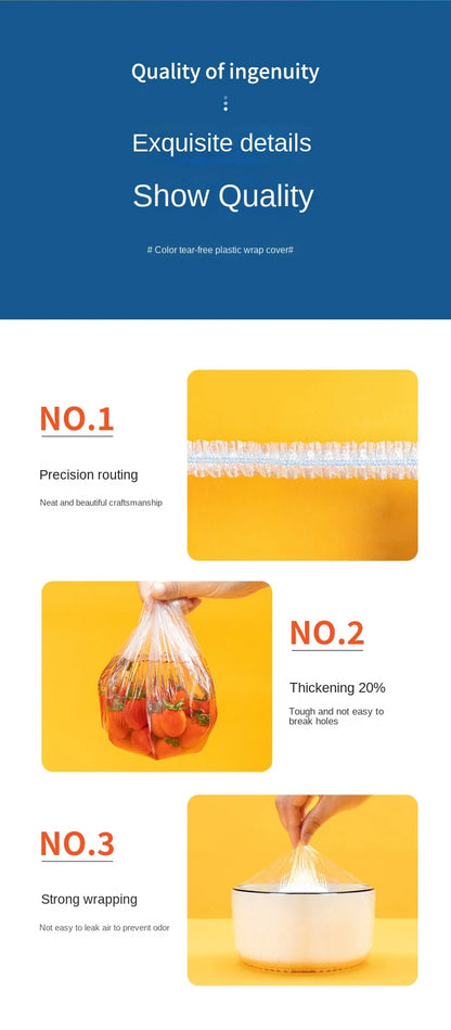 Reusable Food Wrap Storage Covers Bags For Bowl Elastic Plate Silicone Lid Cover Kitchen Fruit Plastic Fresh-Keeping Seal