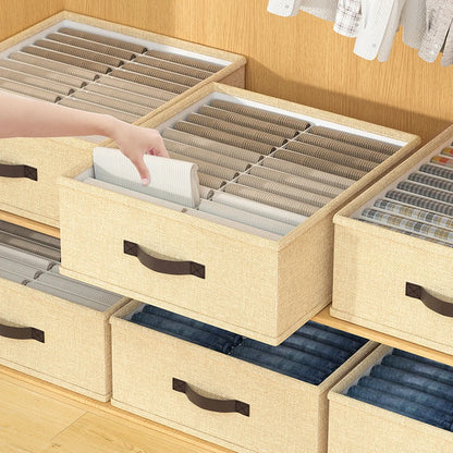 Sports Bra Underwear Organizer Storage Box Panties Socks Storage Boxes Wardrobe Clothes Organizer Cabinet Drawers Separator Box