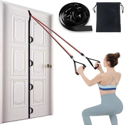 Upgrade Door Anchor Strap for Resistance Bands Exercises Anchor Gym Attachment for Home Fitness Portable Door Band Resistance