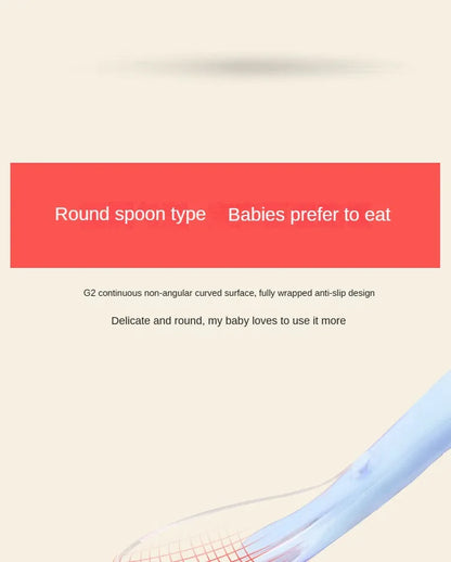 10 Pcs Baby Feeding Spoon Soft Silicone Spoons Training Spoon for Child kids Infants Temperature Sensing Feeding Feeder Flatware