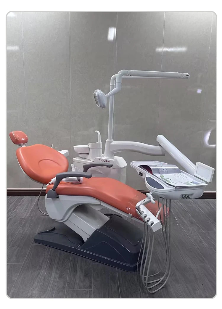 Dental Oral Light 8Bulds LED With Smart Sensor Switch Adjustable Brightness Surgical Lamp Dentistry Induction Yellow White Light