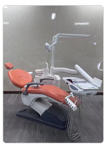 Dental Oral Light 8Bulds LED With Smart Sensor Switch Adjustable Brightness Surgical Lamp Dentistry Induction Yellow White Light