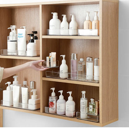 Clear Drawer Organizer Boxes Transparent Plastic Storage Box Desktop Acrylic Box Jewelry Makeup Cosmetic Organizer Drawer Box