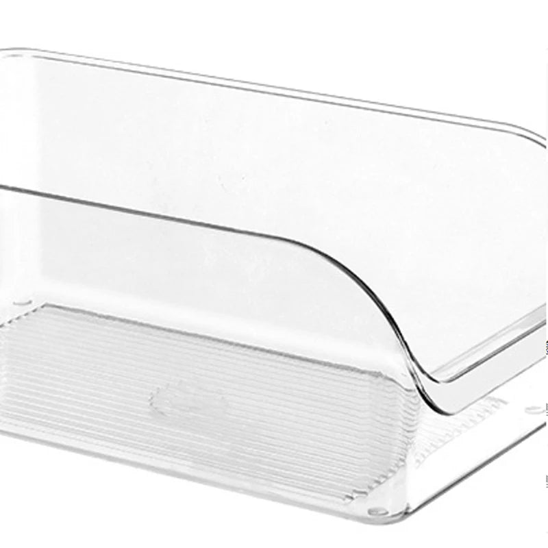 Organizer Drawer Storage Box for Refrigerator Egg Food Crisper Bathroom Bottles and Cans Desk Paper and Pen Organizer