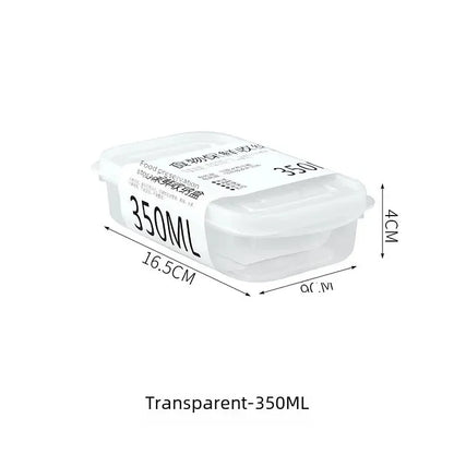 Modern Simple Style Portable Fridge Classification Preservation Box Meat Box Cold Storage Bento Onion Garlic Sub-box