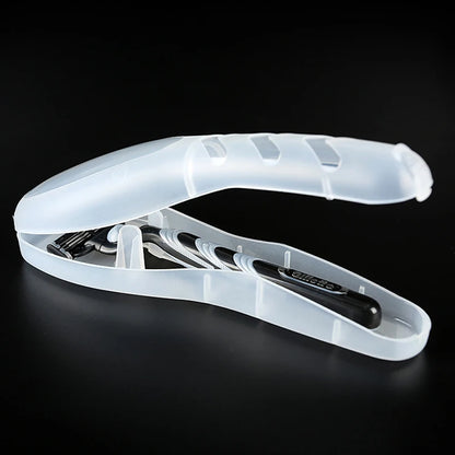 PTravel Shaver Case Razor Box Blades Holder Plastic Suitcase Holder Baggage Boarding Portable Packing Organizer Accessories