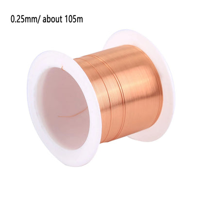 1roll 50g Copper Winding Wire Copper Wire 0.1~1.5mm Cable Copper Wire Magnet Wire copper lacquer wire Enameled