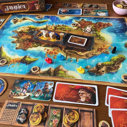 Jamaica Board Game for Family and Party, Funny Table Game, Friends Entertainment, Strategy Game, 2-6 Players