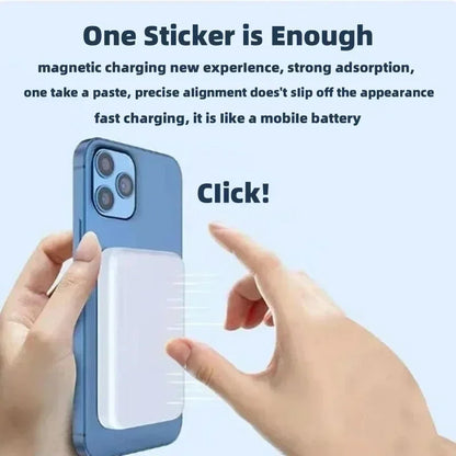 New 50000mAh Magnetic Wireless Power Bank for iPhone 12 13 14 15 Pro Max Portable Charger External Auxiliary Battery Pack