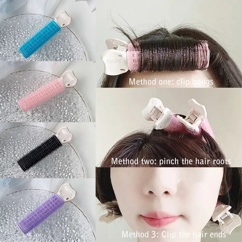 2.5/3/4/5cm Self-Adhesive Hair Rollers Home Use DIY Magic Hairdressing Roller Curler Hair Women Girls Hair Beauty Styling Tools