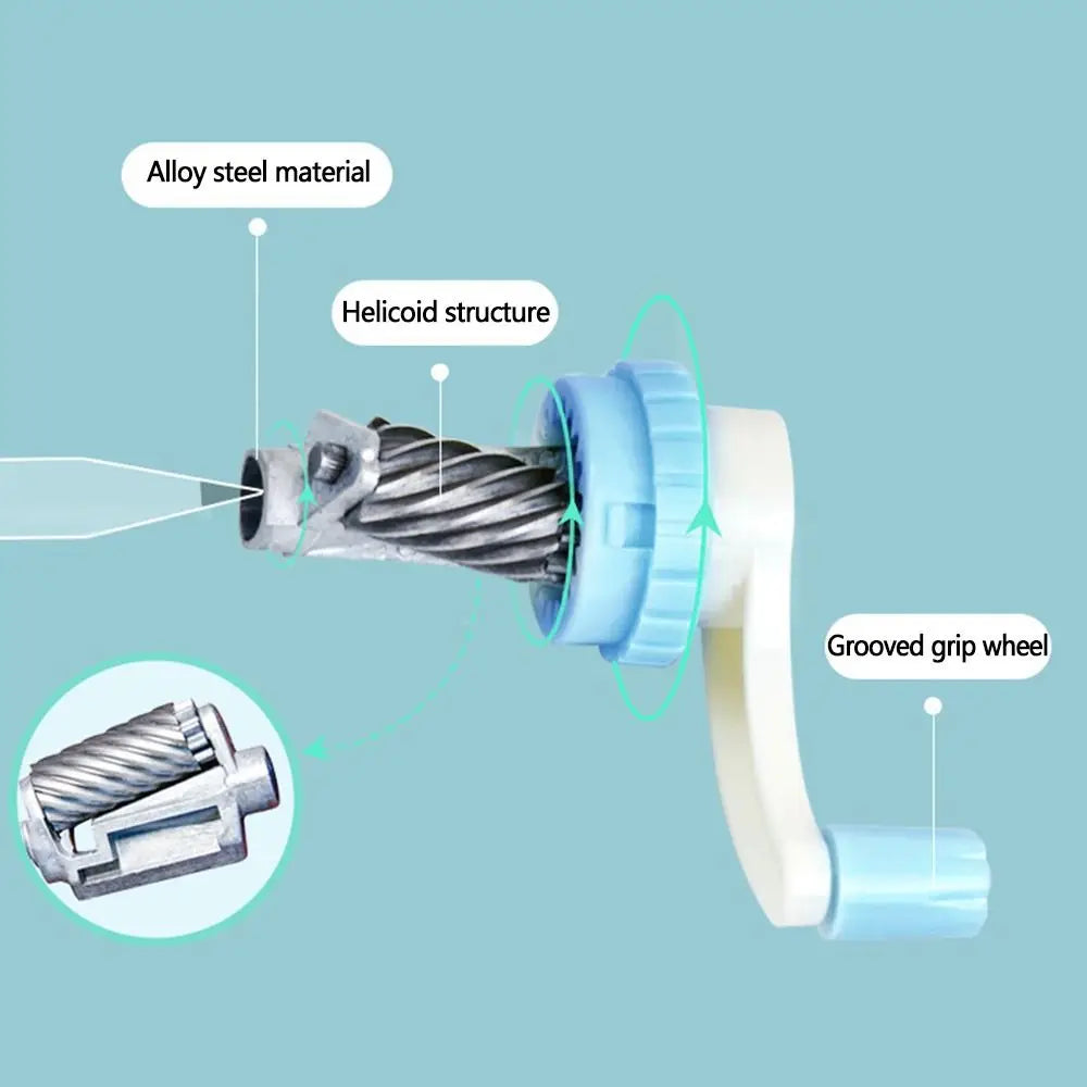 School Supplies Cartoon Animal Gift Pencil Sharpener Anti Sticking Lead Automatically Enters Lead Hand-cranked Mechanical Tool