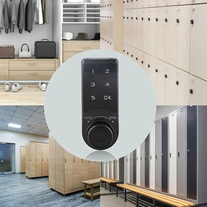 New ABS Cabinet Password Locks Home Security Digital Coded Digital Coded Lock Anti-Theft Hardware Touch Keypad Lock Cabinet