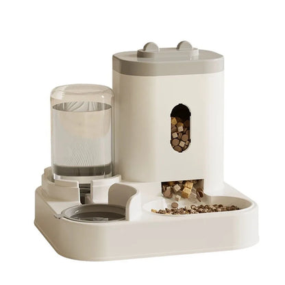 Automatic Pet Feeder & Water Dispenser for Cats Dogs - Smart Food Feeding Station, Automatic Waterer, Pet Supplies