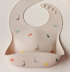 Baby Silicone Bib Super Soft Baby Bib Diet Artifact Complementary Food Thin Children Waterproof Clothing Danish Rice Bag