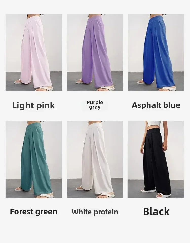 Yoga Pants Women Summer Casual Pants Loose Breathable Sports Running Fitness Pants