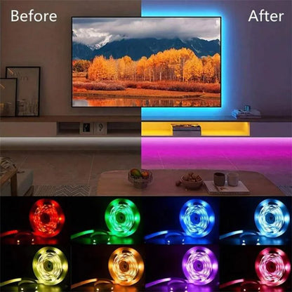 Gaming LED Lights Strip Smart Ambient Lighting PC/TV Display Backlight Lights Strip Smart Control RGB DIY Party Screen Light