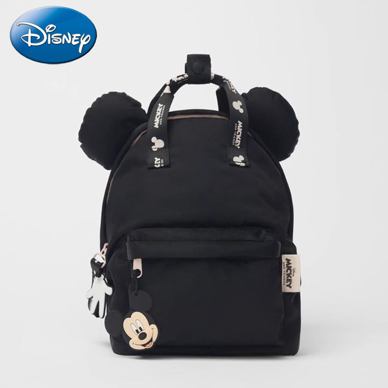 Disney Mickey Backpack Cartoon Fashion Kindergarten Children's School Bag Trendy Casual Children's School Bag Boy's School Bag