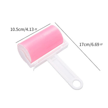 Reusable Lint Roller Washable Lint Remover for Clothes Pet Hair Sticky Home Cleaning