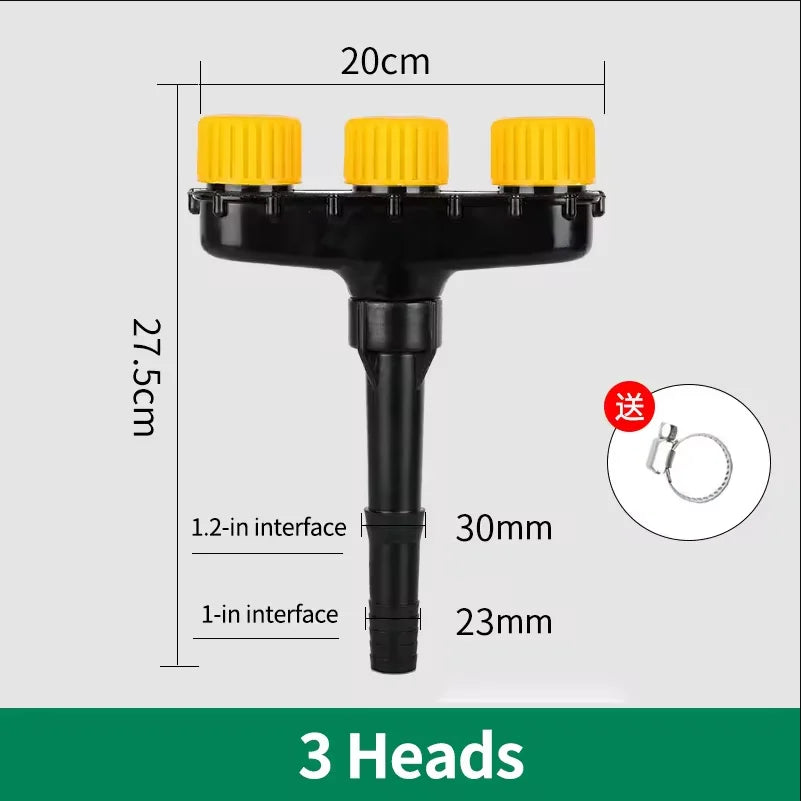 1PC Atomizer Nozzle Adjustable Agriculture Irrigation Spray Water Sprinklers Farm Vegetables Home Garden Lawn Irrigation Tool