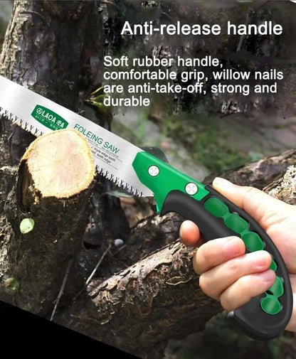 LAOA SK5 Hand Saw Household Woodworking Saw Small handheld Manual Saw 11 Fine Tooth Saw