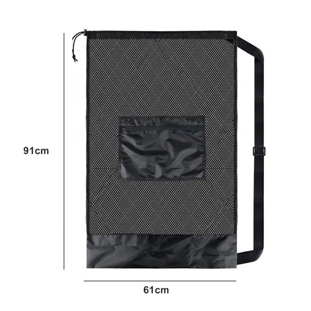 Sports Ball Bag Large Capacity Basketball Volleyball Drawstring Storage Mesh Bag Sports Soccer Ball Bag Soccer Ball Carrier Bags