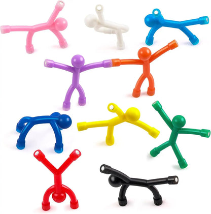 Fridge Magnets Man, 20 Pack Cute Magnets Fridge for Adults, Cool Magnet People for Refrigerator, Colorful Humanoid Magnetic Toys