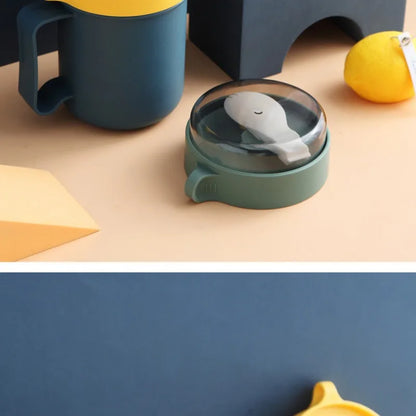 500ML Portable Breakfast Cups Oatmeal Cereal Nut Yogurt Salad Cup with Lid Spoon School Lunch Box Microwave for Kitchen Tools