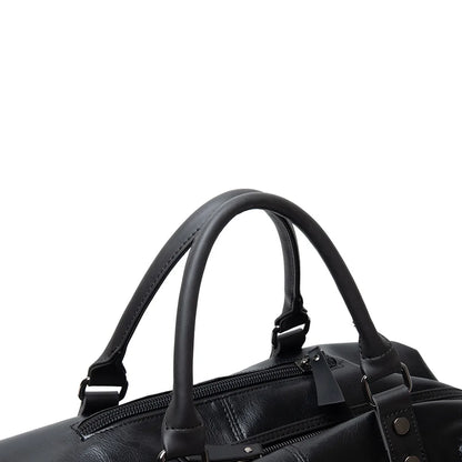 2025 New Men Travel Totes Crossbody Shoulder Bags Large Capacity Handbag Fashion Top-Handle Bag Waterproof PU Leather Laptop Bag