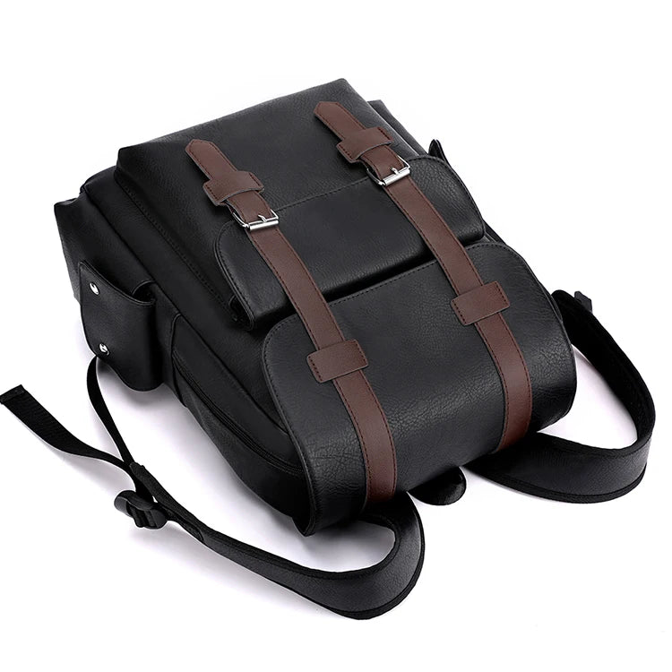 17.3-inch laptop backpack - Business briefcase, large capacity, adjustable shoulder straps, travel backpack